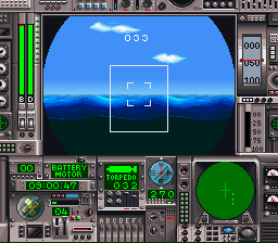 Battle Submarine screenshot 3 for Super Famicom